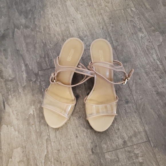 Michael Kors Wedge Sandals size 8 - Picture 3 of 3